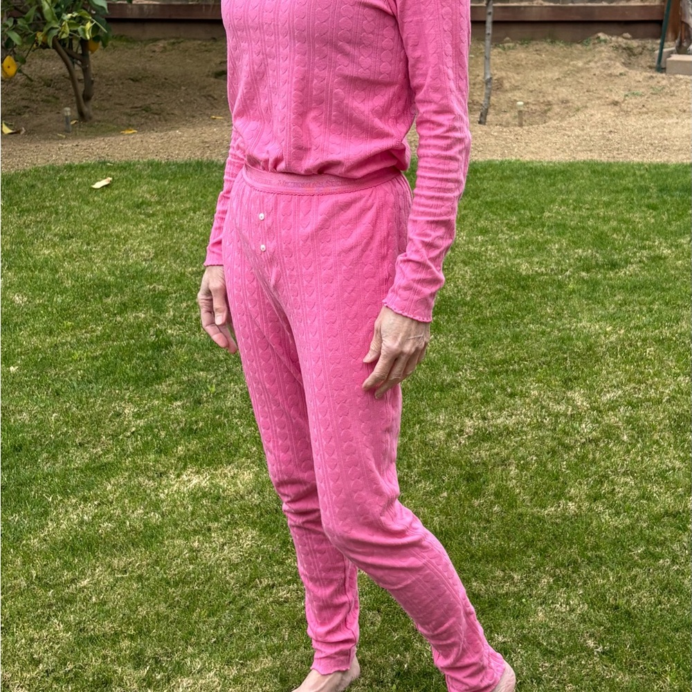 Victoria's Secret Pink Pajama Set - Gently used - Picture 5 of 5